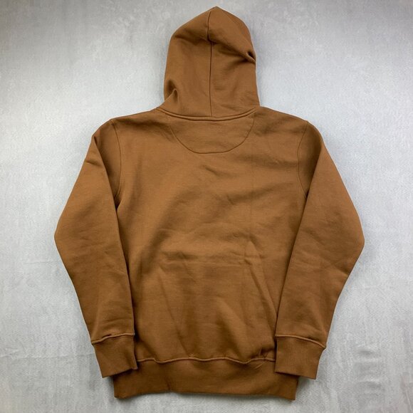 Under Armour Project Rock Mens Sweater Medium Brown Hoodie Pullover Brahma Bull - Picture 7 of 7